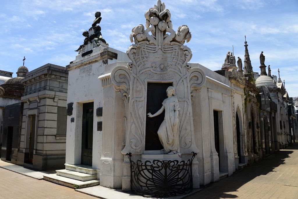 27 Mausoleum Of Rufina Cambaceres Who Was Placed Into The Coffin Alive Suffering From Catalepsy Recoleta Cemetery Buenos Aires